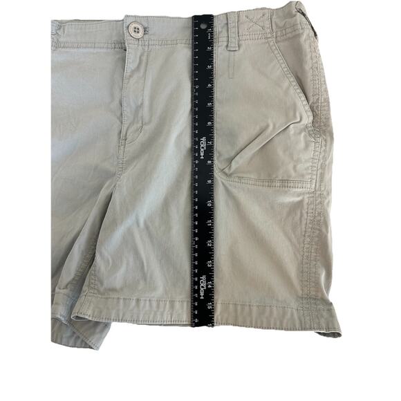 Sz 16T Eddie Bauer Women Mercer Fit Hiking Outdoor Shorts Khaki Pockets 36 - Picture 5 of 8